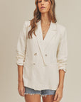 The Boyfriend Linen Blazer