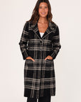The Ginny Plaid Button Front Cardigan