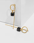 The Zlin Cube Earrings by Aviv Jewelry