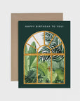 The Glasshouse Happy Birthday Greeting Card by Paper Anchor Co