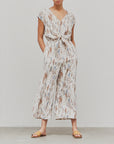 The Amaya Stripe Dye Jumpsuit