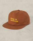 The Grown in California Relaxed Strap Back Hat by Weld Mfg