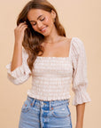 The Hannah Puff Sleeve Top