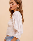 The Hannah Puff Sleeve Top