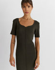 The Hara Ribbed Midi Dress