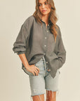 The Hayden Textured Button-down Shirt
