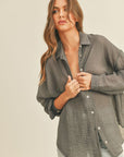 The Hayden Textured Button-down Shirt