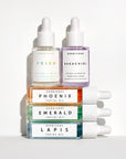 Jewel Box Mini Facial Oil + Serum Set by Herbivore Botanicals