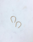 The Horseshoe Earrings by Token Jewelry