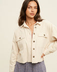 The Jae Relaxed Cropped Jacket
