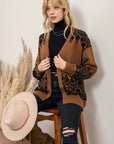 The Jordyn Geometric Open Cardigan