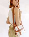 The Brynn Saddle Vegan Shoulder Bag