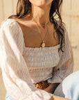 The Hannah Puff Sleeve Top