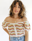 The Mesa Crochet Crop Top