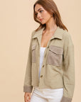 The Kaya Oversized Button Up Top