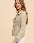 The Kaya Oversized Button Up Top