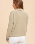 The Kaya Oversized Button Up Top