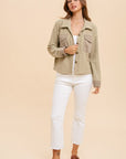 The Kaya Oversized Button Up Top