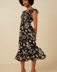The Keya Floral Smocked Dress