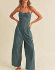 The Kylie Washed Denim Jumpsuit