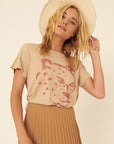 The Leopard Drawing Vintage Wash Tee