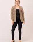 The Miranda Cable Knit Cardigan