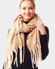 The Mara Colorful Stitch Scarf