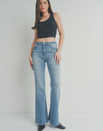 The Mia Straight Bootcut Jeans