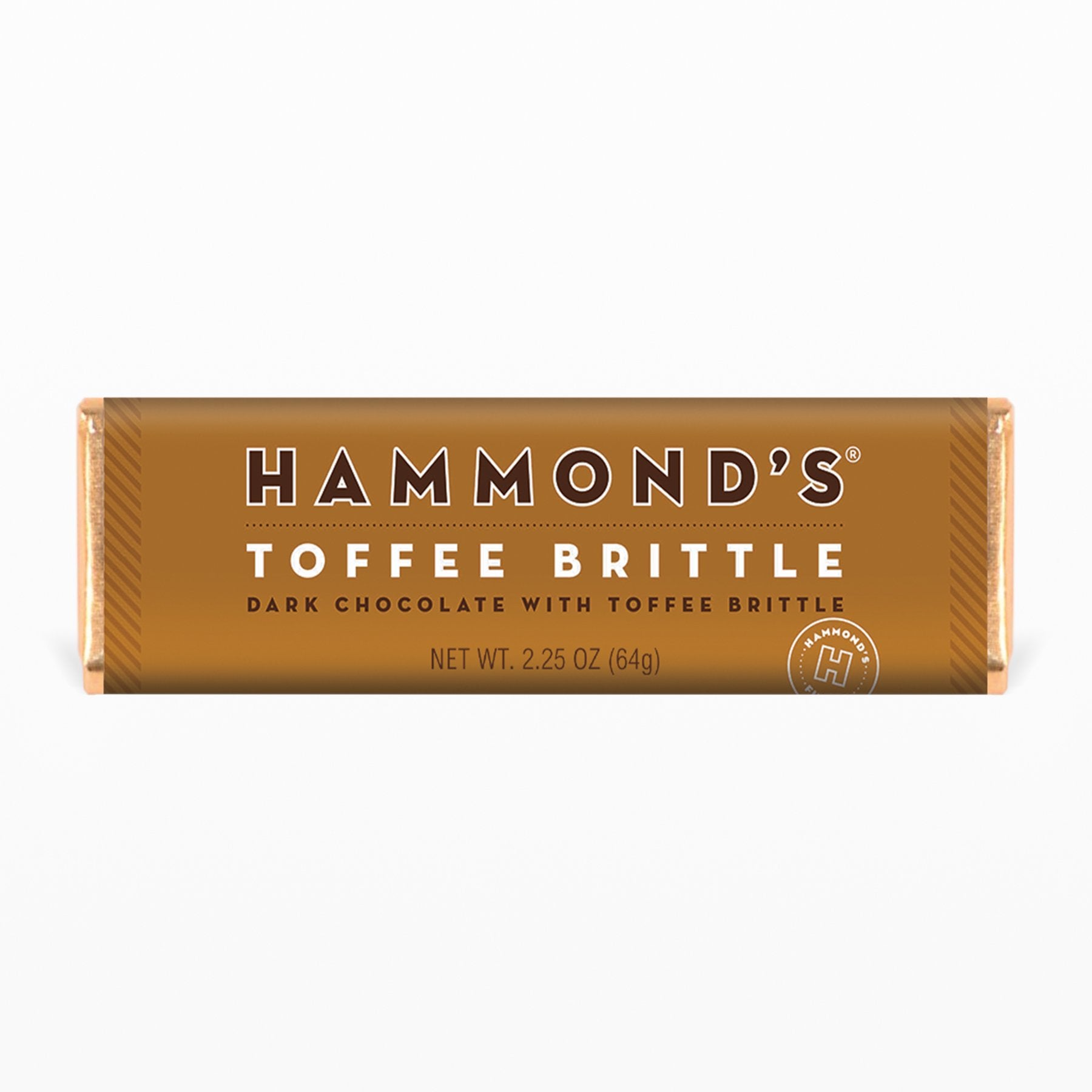 Toffee Brittle Chocolate Bar by Hammond&#39;s