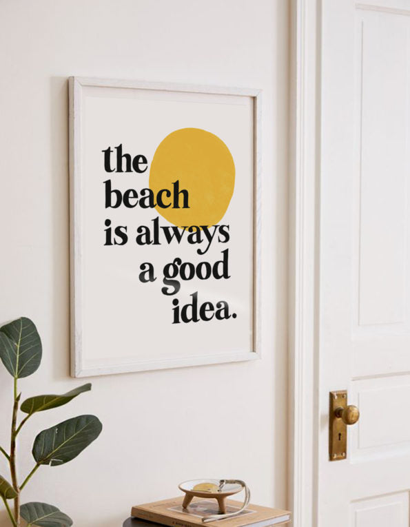 Beach Print by Idlewild Co.