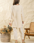 The Paris Eyelet Cardigan