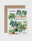 The Plant Shelf Happy Birthday Card by Paper Anchor Co
