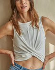 The Spencer Twist Front Tank