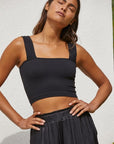 The Georgia Seamless Square Neck Tank