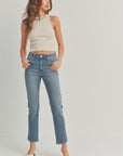 The Paityn Comfort Skinny Straight Jeans by Just Black Denim