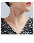 The Nadia Gold Dipped Constellation Necklace