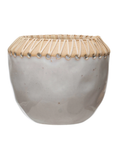 The Rattan Stitch Planter