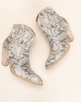 The Cosette Western Snake Bootie