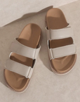 The Sienna Double Strap Slide Sandal