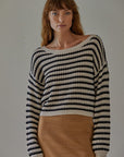 The Sia Striped Pullover