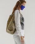 Honey Leopard Standard Reusable Bag by Baggu