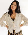 The Luna Button Front Cardigan
