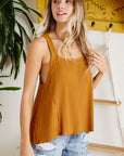 The Zenny Flare Criss-Cross Tank