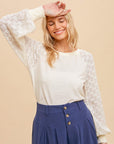 The Tati Bubble Sleeve Top