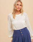The Tati Bubble Sleeve Top