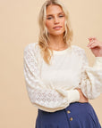 The Tati Bubble Sleeve Top