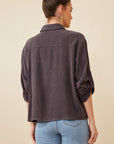 The Tess Roll Sleeve Top