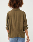 The Tess Roll Sleeve Top