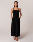 The Eliana Smocked Maxi Dress
