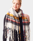 The Joie Plaid Scarf